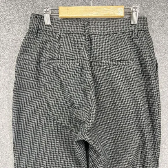 Abercrombie‎ & Fitch Pants Womens 4 Houndstooth Skinny Ultra High Rise Workwear - Picture 15 of 16